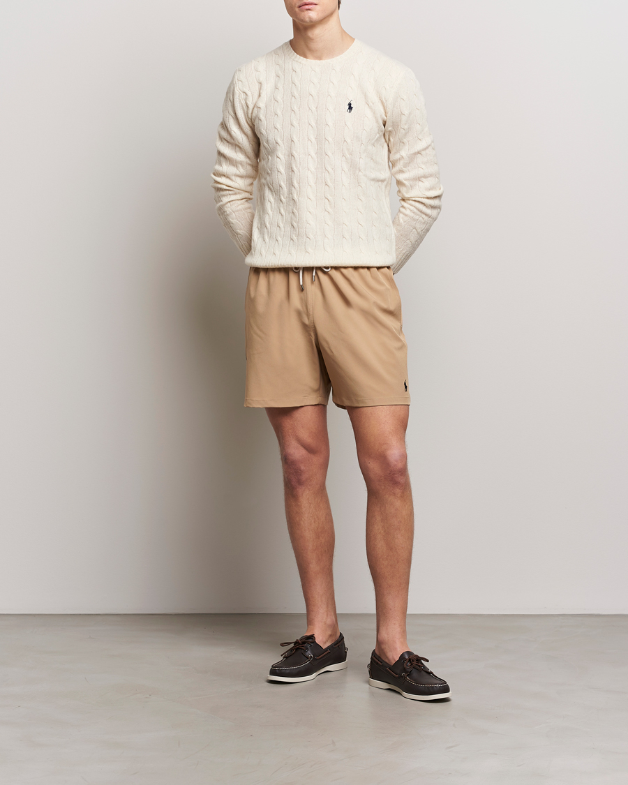 Herre | Badeshorts | Polo Ralph Lauren | Recycled Traveler Boxer Swimshorts Vintage Khaki