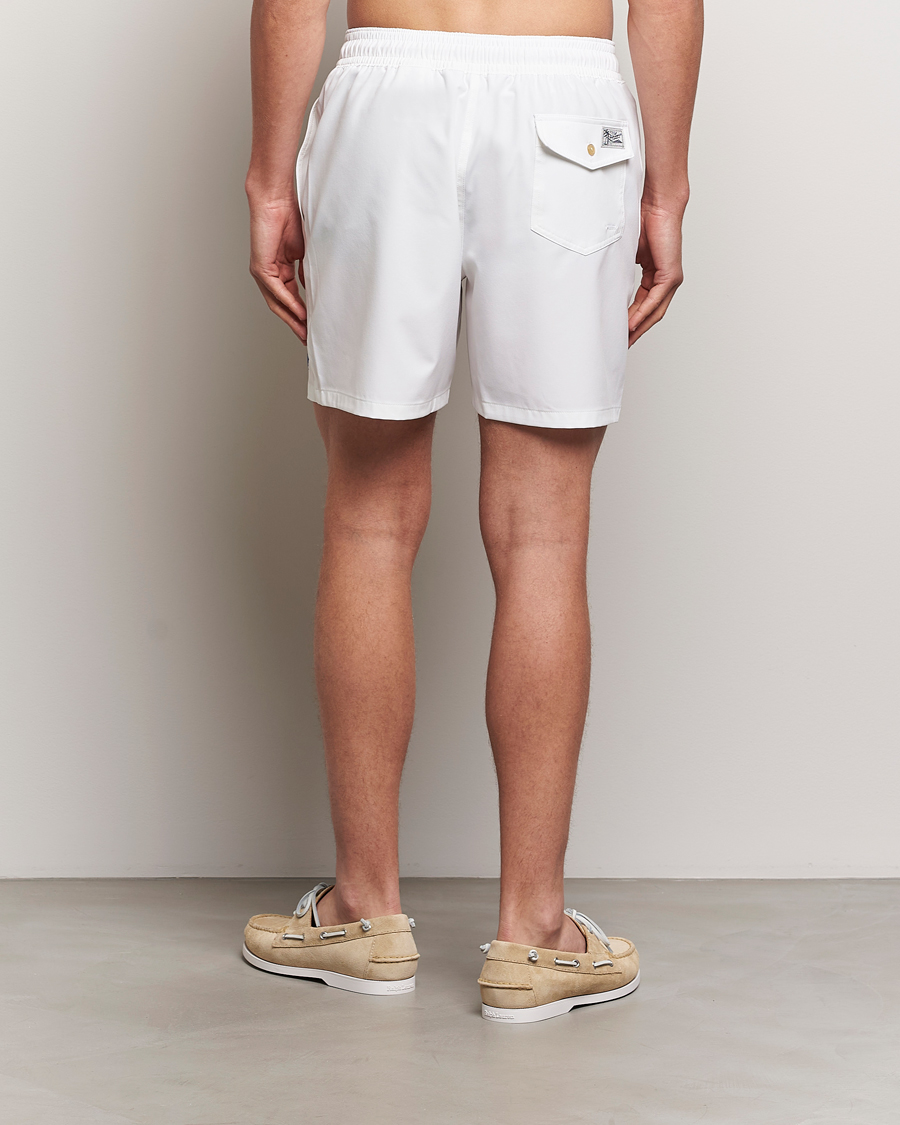 Herre | Badeshorts | Polo Ralph Lauren | Recycled Traveler Boxer Swimshorts White/Liberty