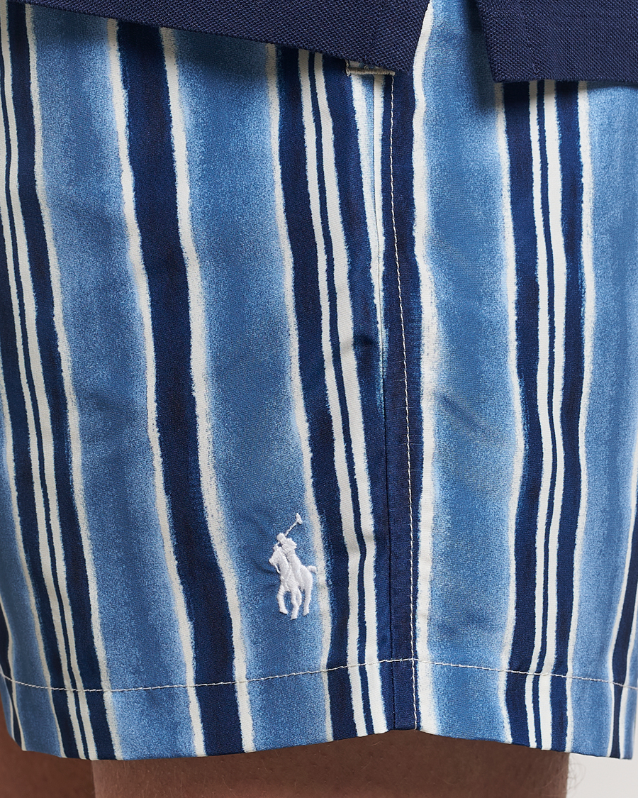 Herre | Badeshorts | Polo Ralph Lauren | Recyceled Traveler Striped Swimshorts Saltwashed
