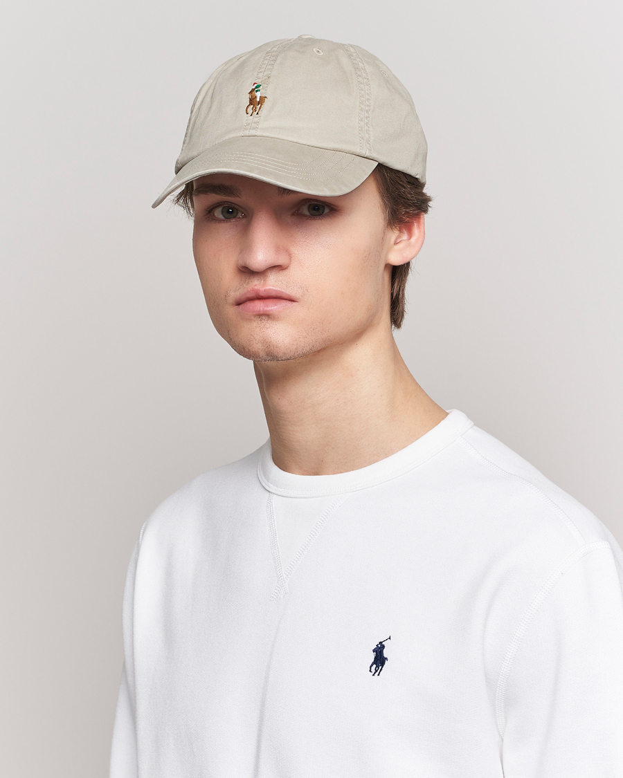 Herre | Assesoarer | Polo Ralph Lauren | Stretch Twill Cap Khaki Tan