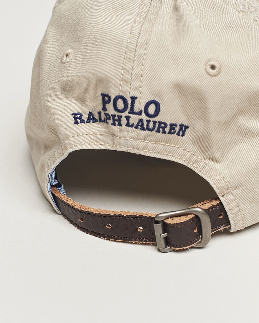 Herre | Polo Ralph Lauren Stretch Twill Cap Khaki Tan | Polo Ralph Lauren | Stretch Twill Cap Khaki Tan