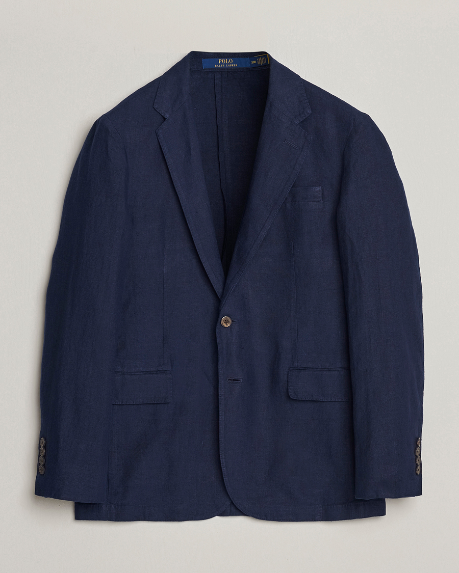 Herre | Dressjakker | Polo Ralph Lauren | Linen Sportcoat Navy