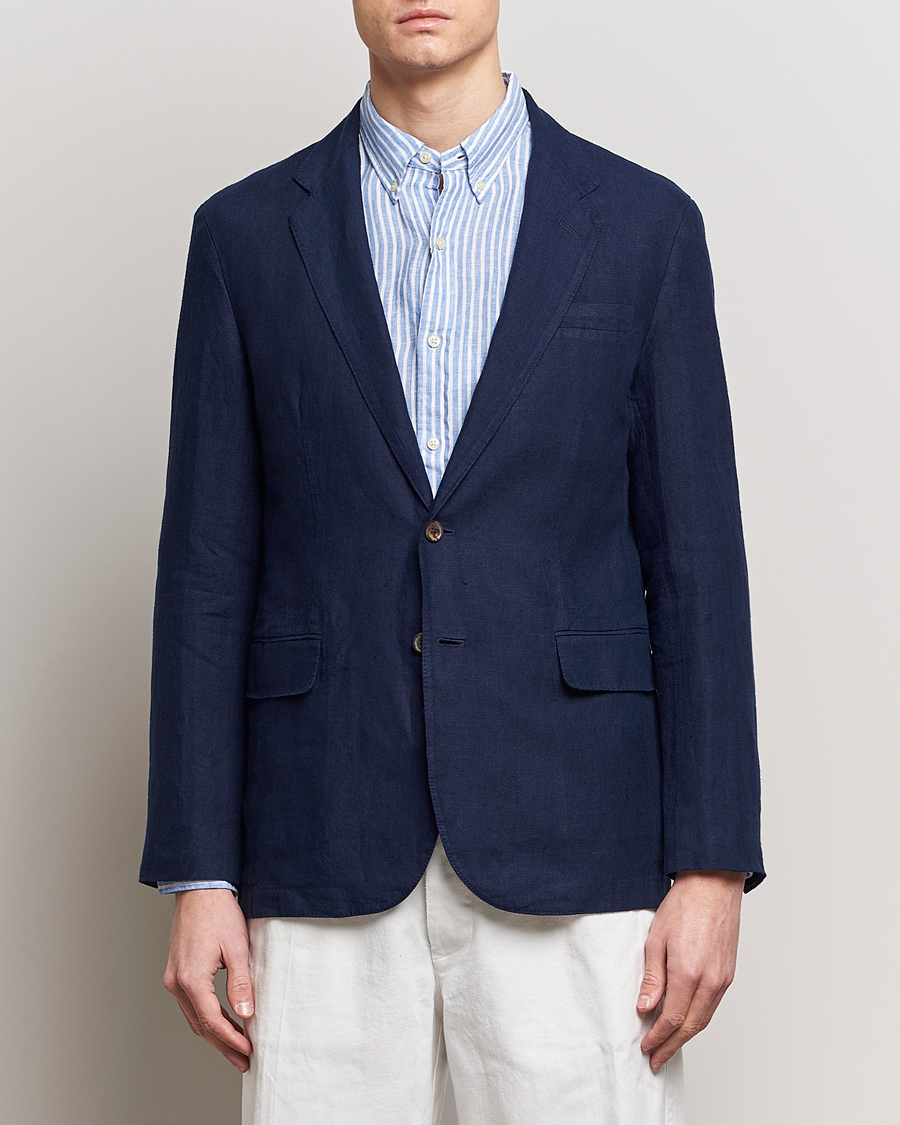 Herre | Linblazer | Polo Ralph Lauren | Linen Sportcoat Navy