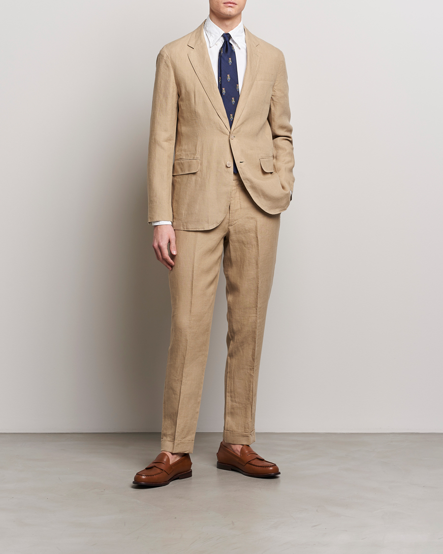 Herre | Dressjakker | Polo Ralph Lauren | Linen Sportcoat Coastal Beige
