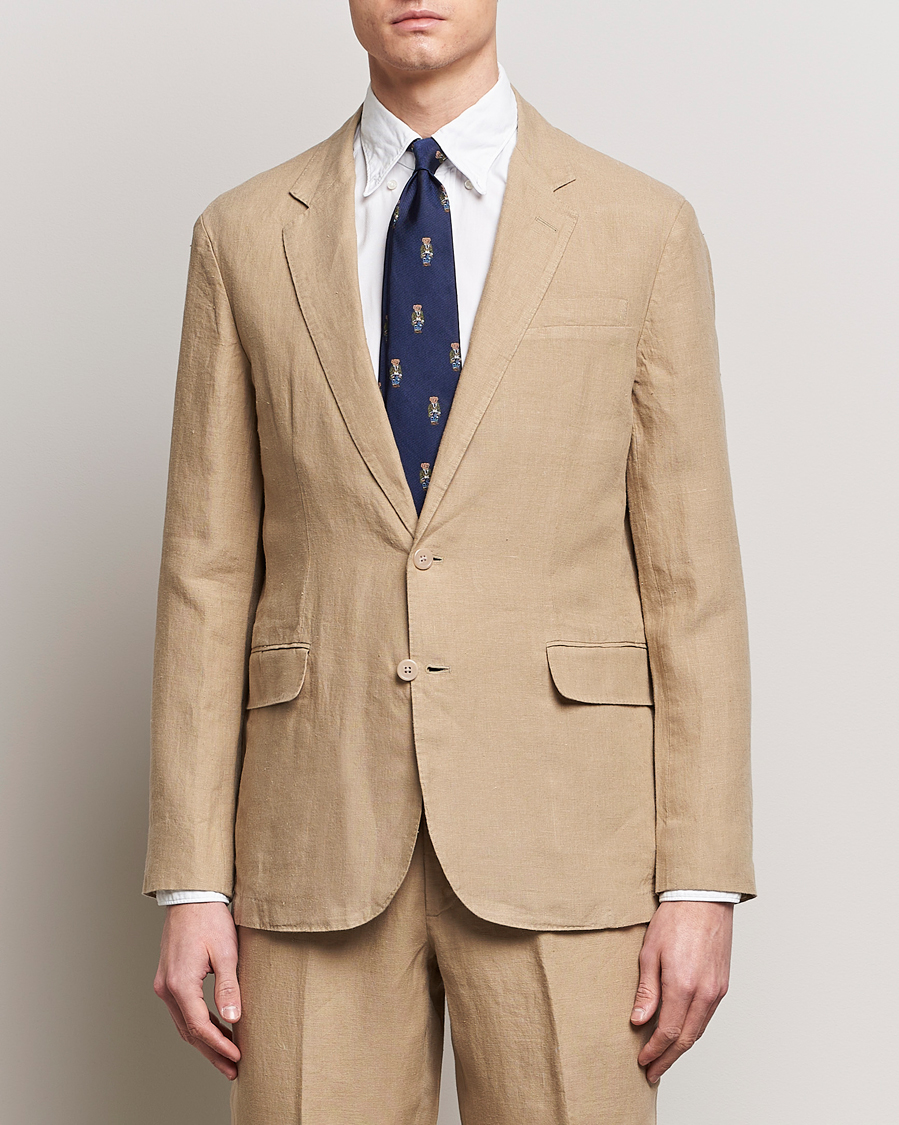 Herre | Plagg i lin | Polo Ralph Lauren | Linen Sportcoat Coastal Beige