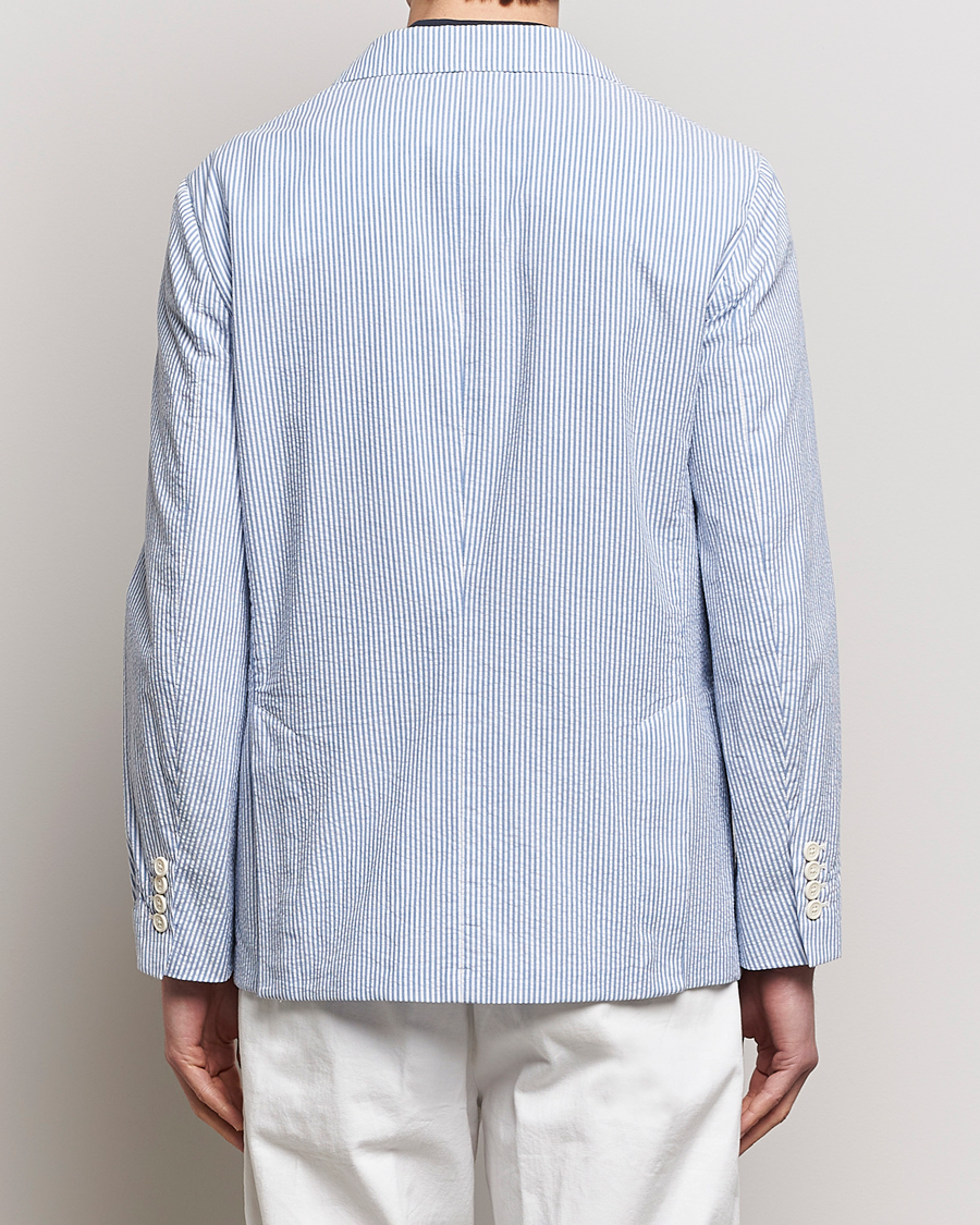 Herre | Dressjakker | Polo Ralph Lauren | Seersucker Sportcoat Bright Blue/White