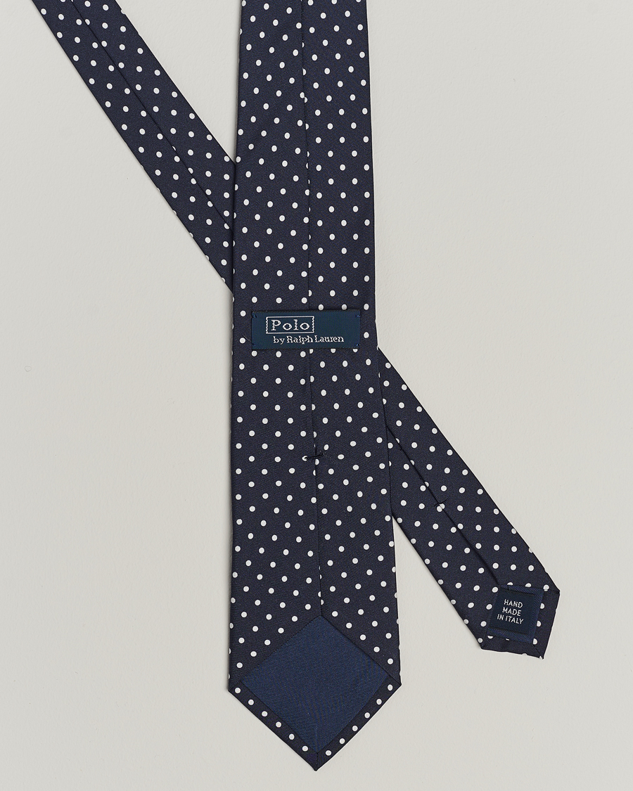 Herre | Jakke og bukse | Polo Ralph Lauren | St James Spot Tie Navy/White