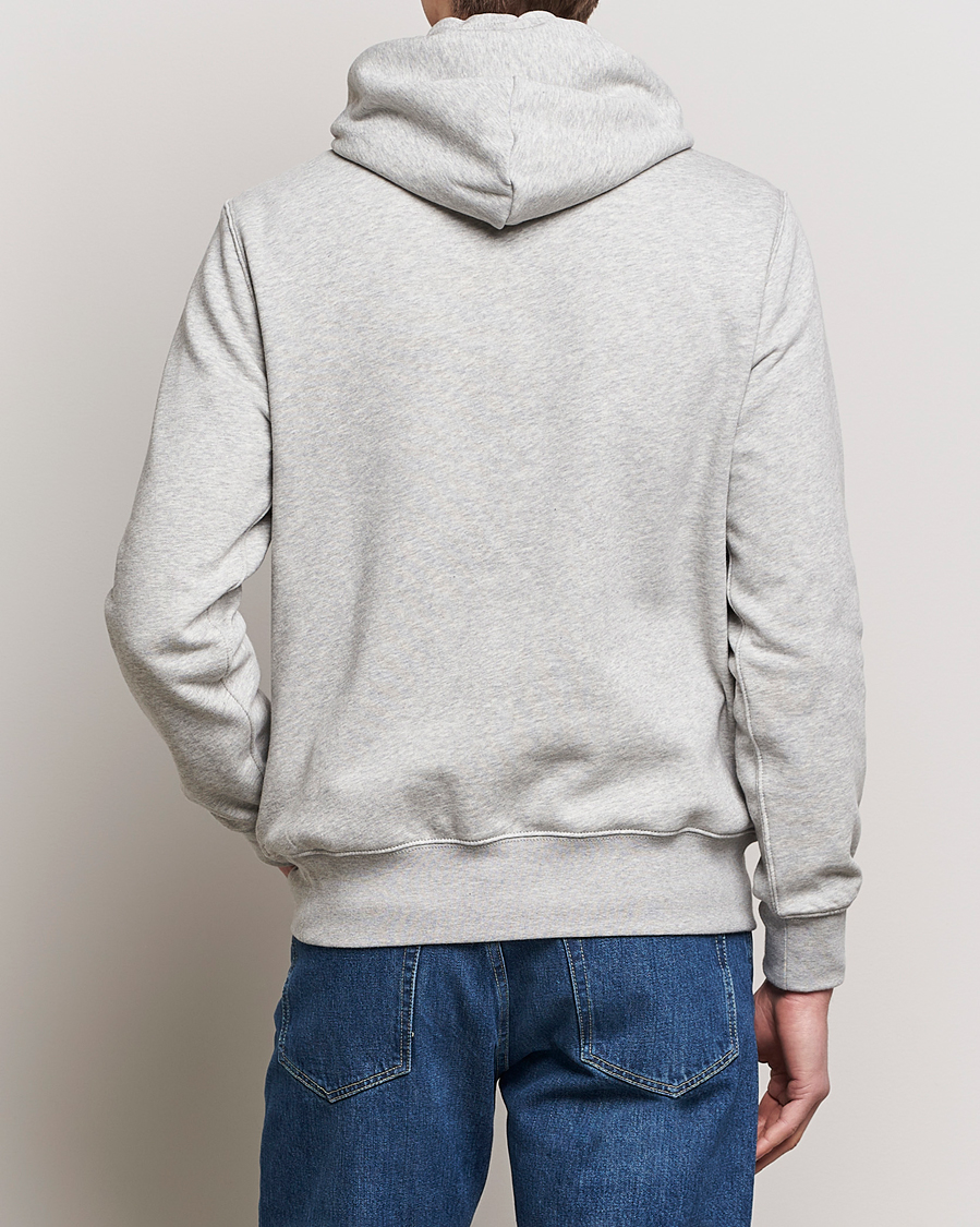 Herre | Gensere | Polo Ralph Lauren | Printed Beach Bear Hoodie Andover Heather