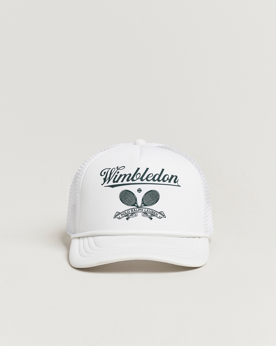 Herre | Polo Ralph Lauren Wimbledon Trucker Cap White | Polo Ralph Lauren | Wimbledon Trucker Cap White