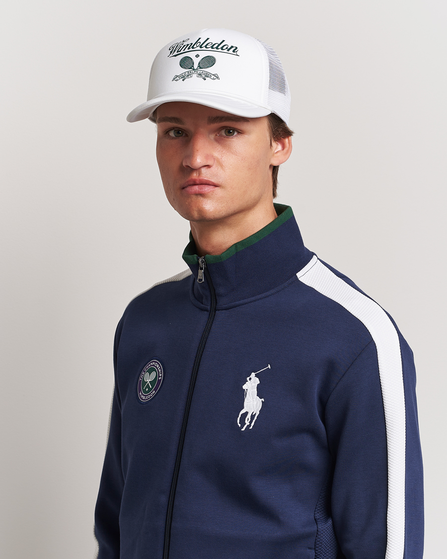 Herre | Polo Ralph Lauren Wimbledon Trucker Cap White | Polo Ralph Lauren | Wimbledon Trucker Cap White