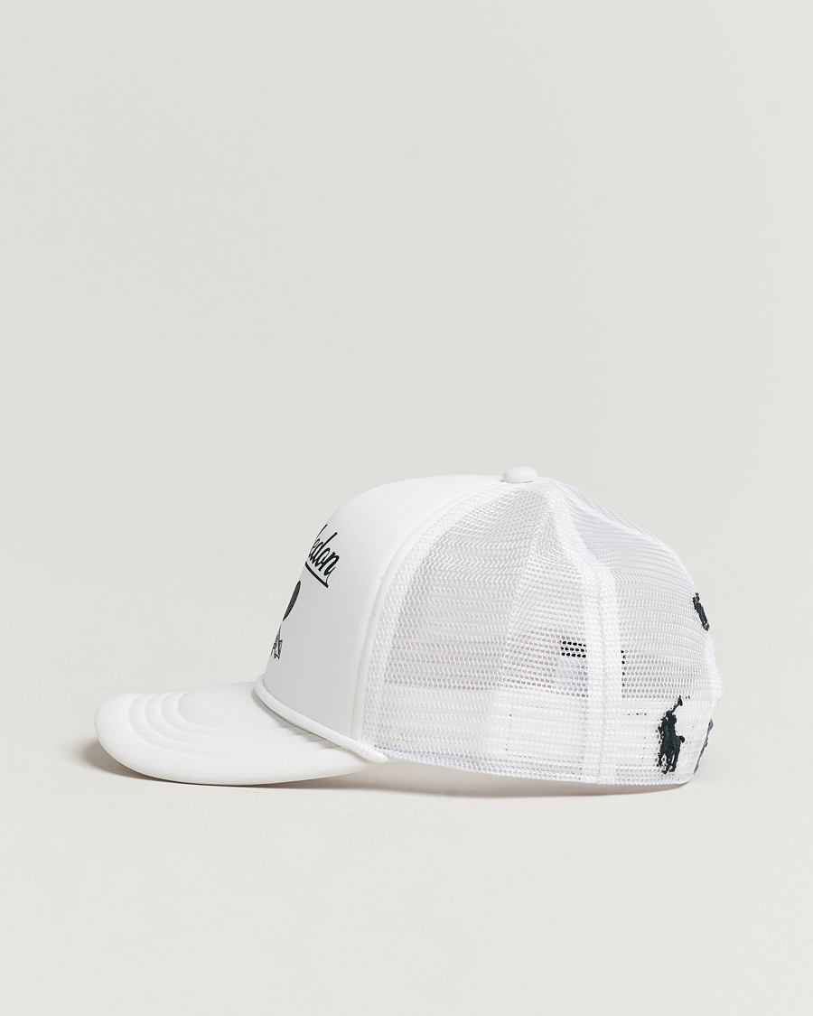 Herre | Polo Ralph Lauren Wimbledon Trucker Cap White | Polo Ralph Lauren | Wimbledon Trucker Cap White