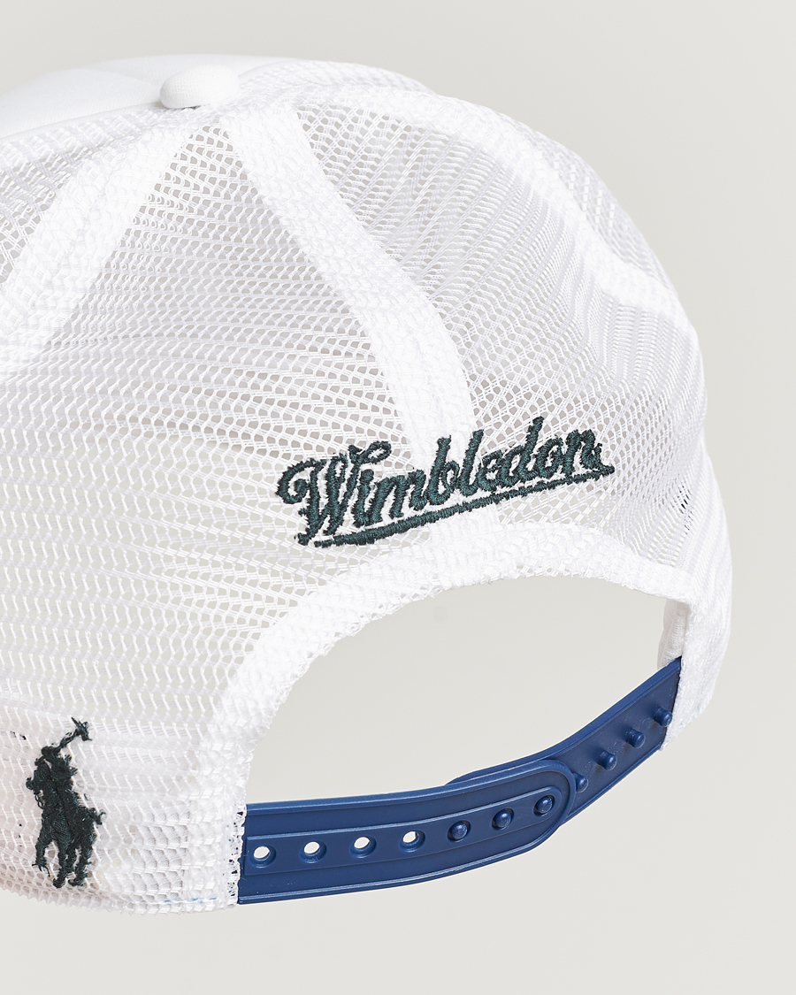 Herre | Polo Ralph Lauren Wimbledon Trucker Cap White | Polo Ralph Lauren | Wimbledon Trucker Cap White