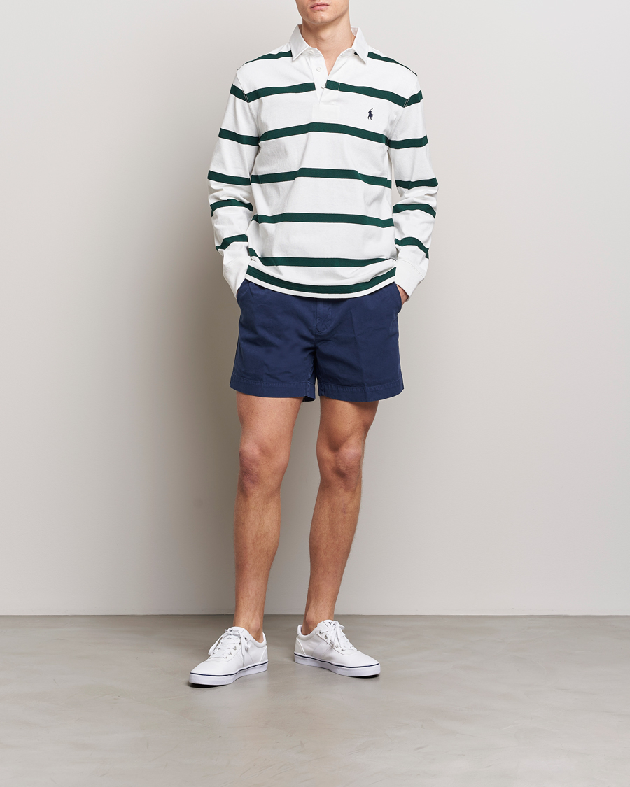 Herre | Gensere | Polo Ralph Lauren | Wimbledon Rugby Sweater White/Moss Agate