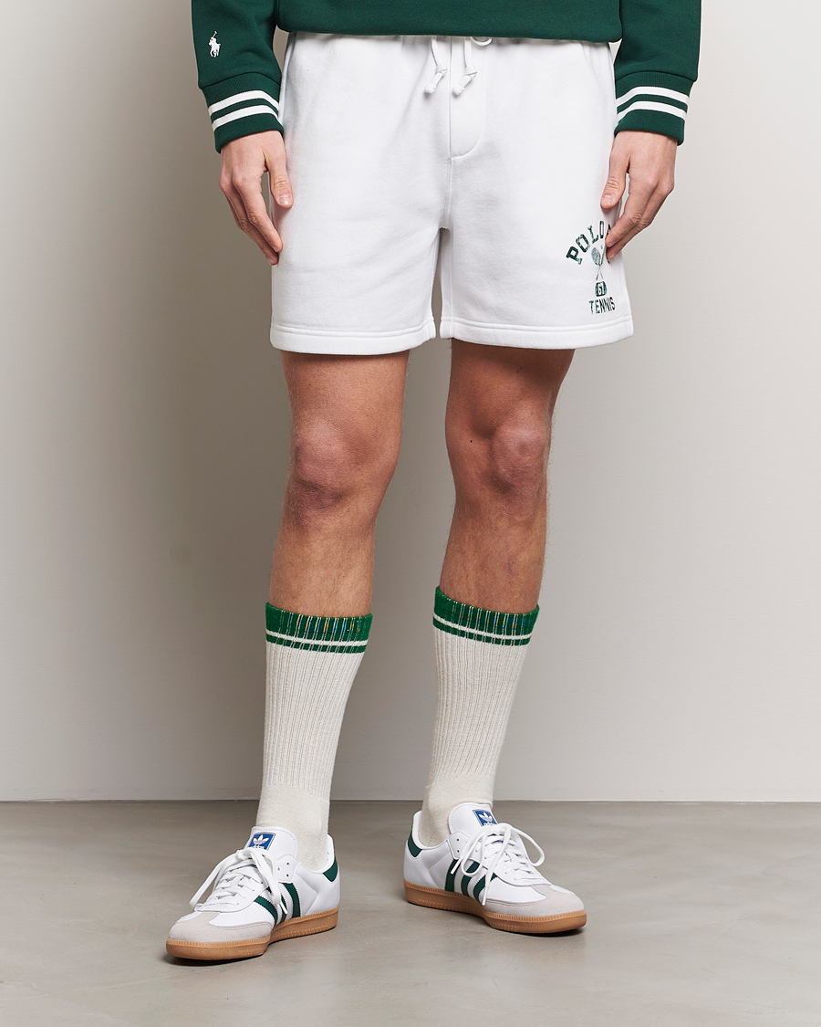 Herre | Preppy Authentic | Polo Ralph Lauren | Wimbledon Athletic Shorts Ceramic White