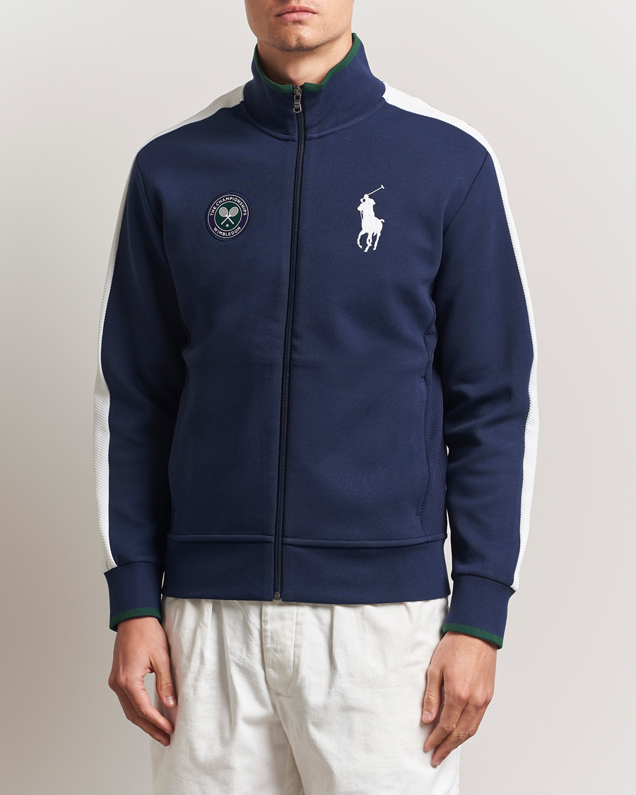 Men |  | Polo Ralph Lauren | Wimbledon Full Zip Sweater Refined Navy