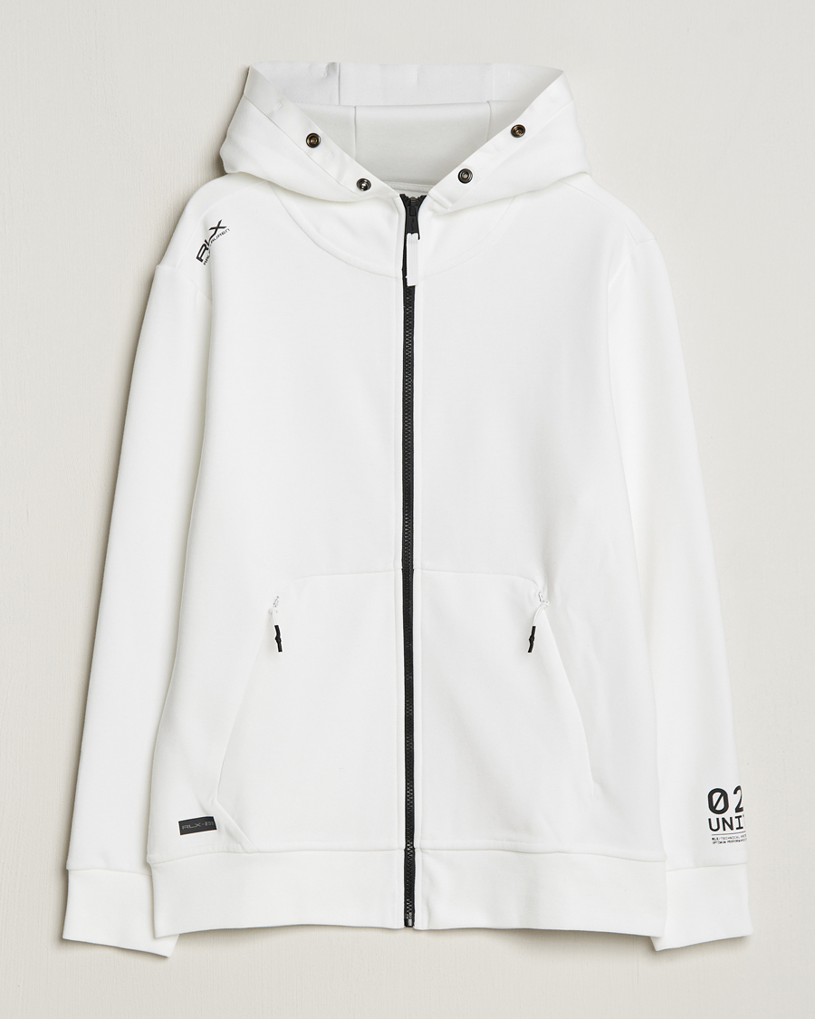 Herre | Gensere | RLX Ralph Lauren | Performance Full Zip Hoodie Ceramic White
