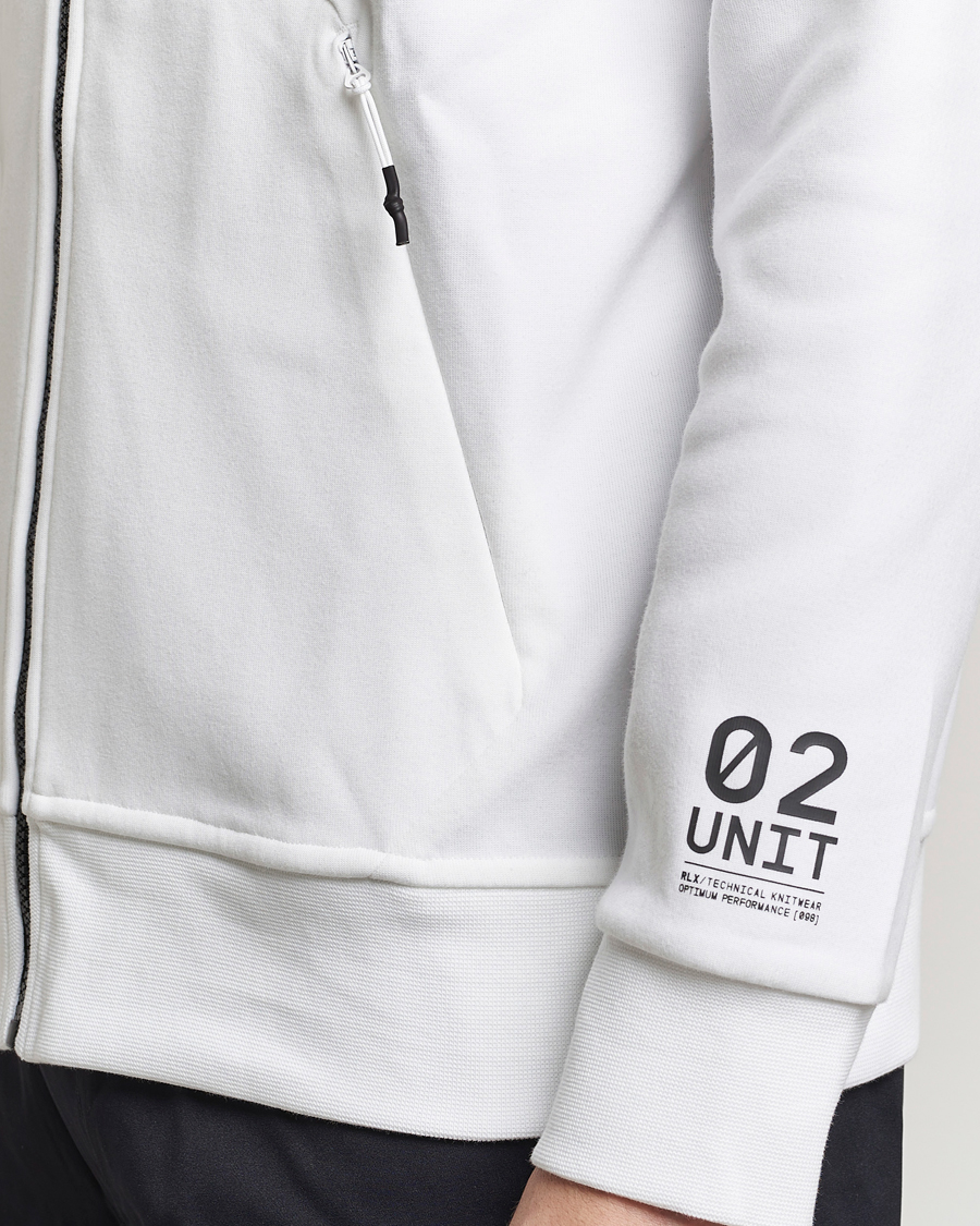 Herre | Gensere | RLX Ralph Lauren | Performance Full Zip Hoodie Ceramic White