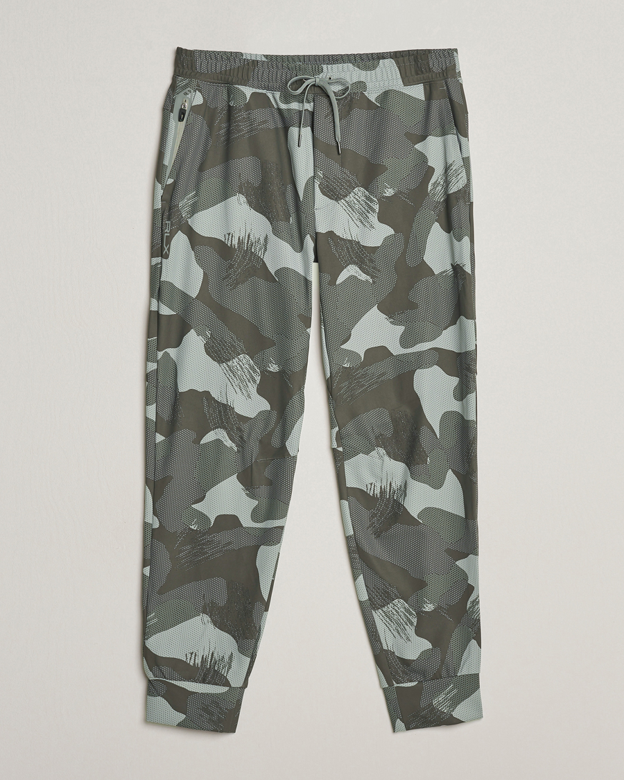 Herre | Bukser | RLX Ralph Lauren | Warp Tech Jersey Camo Sweatpants Grey