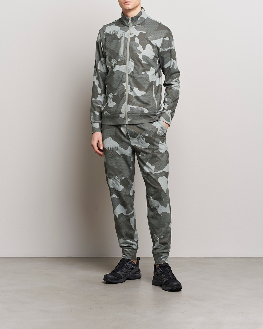 Herre | Bukser | RLX Ralph Lauren | Warp Tech Jersey Camo Sweatpants Grey