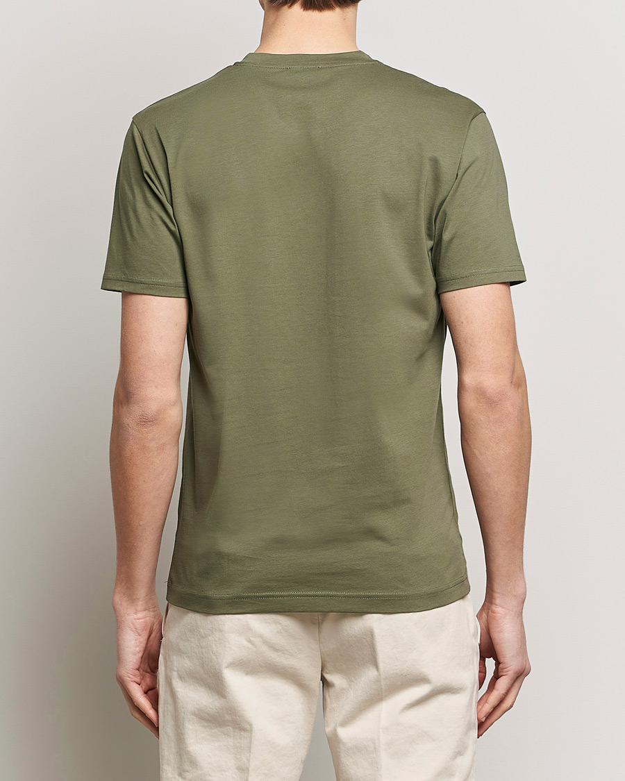 Herre | T-Shirts | Sunspel | Riviera Midweight Tee Khaki
