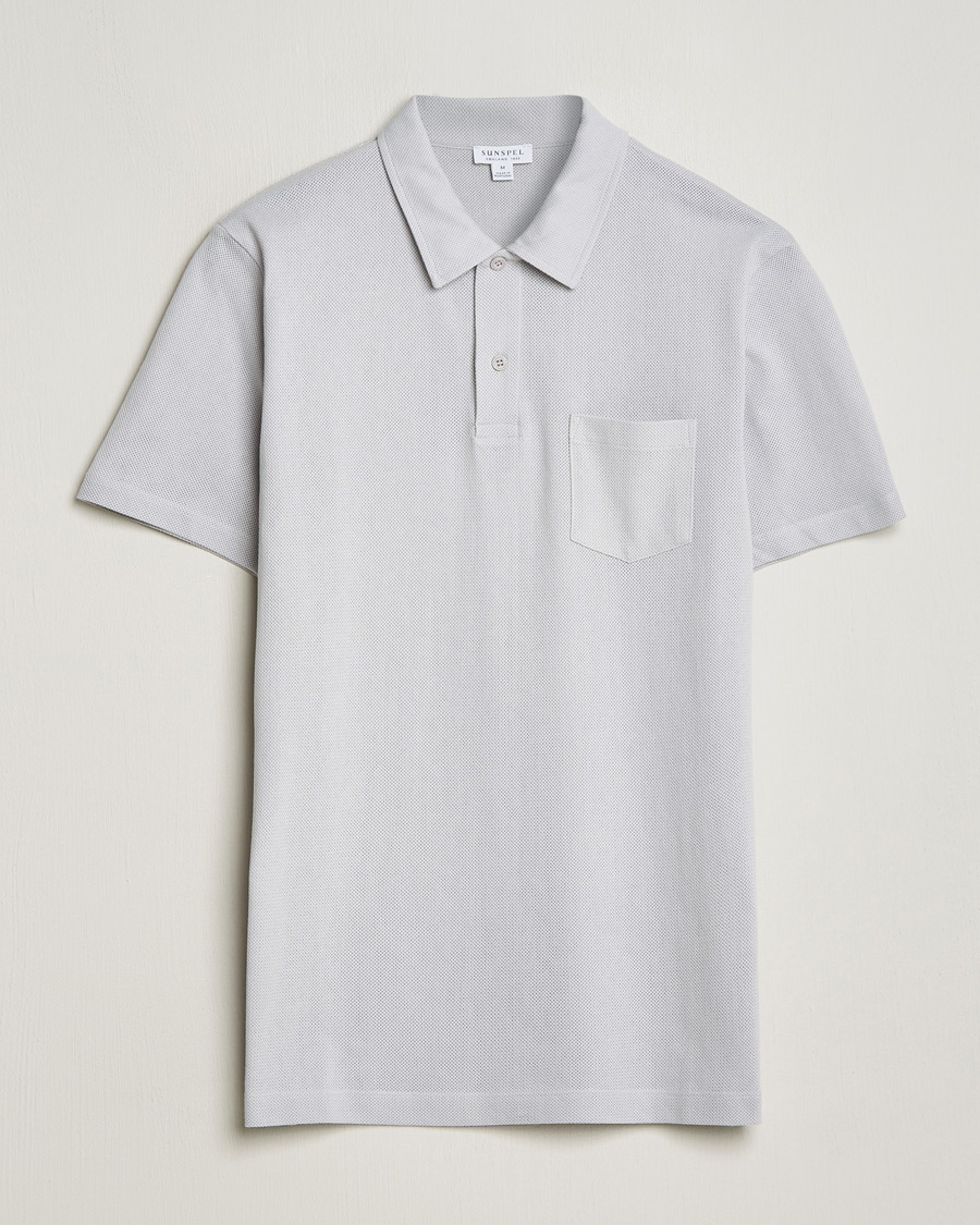 Herre | Pikéer | Sunspel | Riviera Polo Shirt Smoke