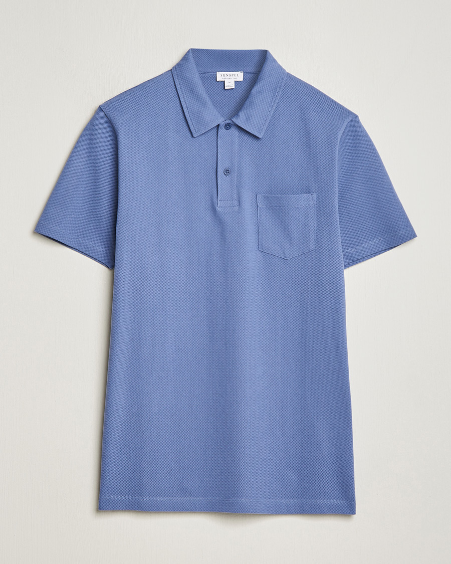 Herre | Pikéer | Sunspel | Riviera Polo Shirt Grape