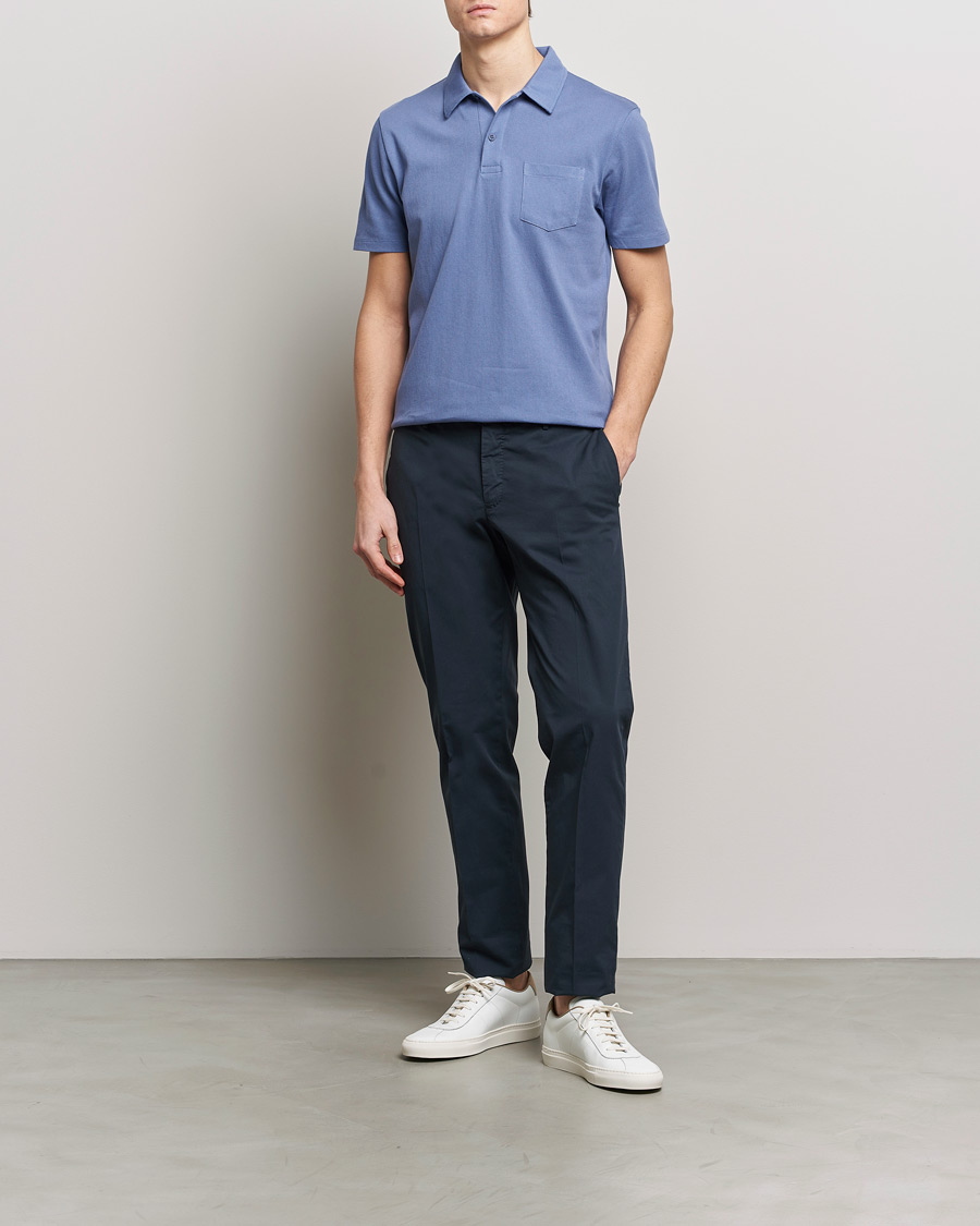 Herre | Pikéer | Sunspel | Riviera Polo Shirt Grape
