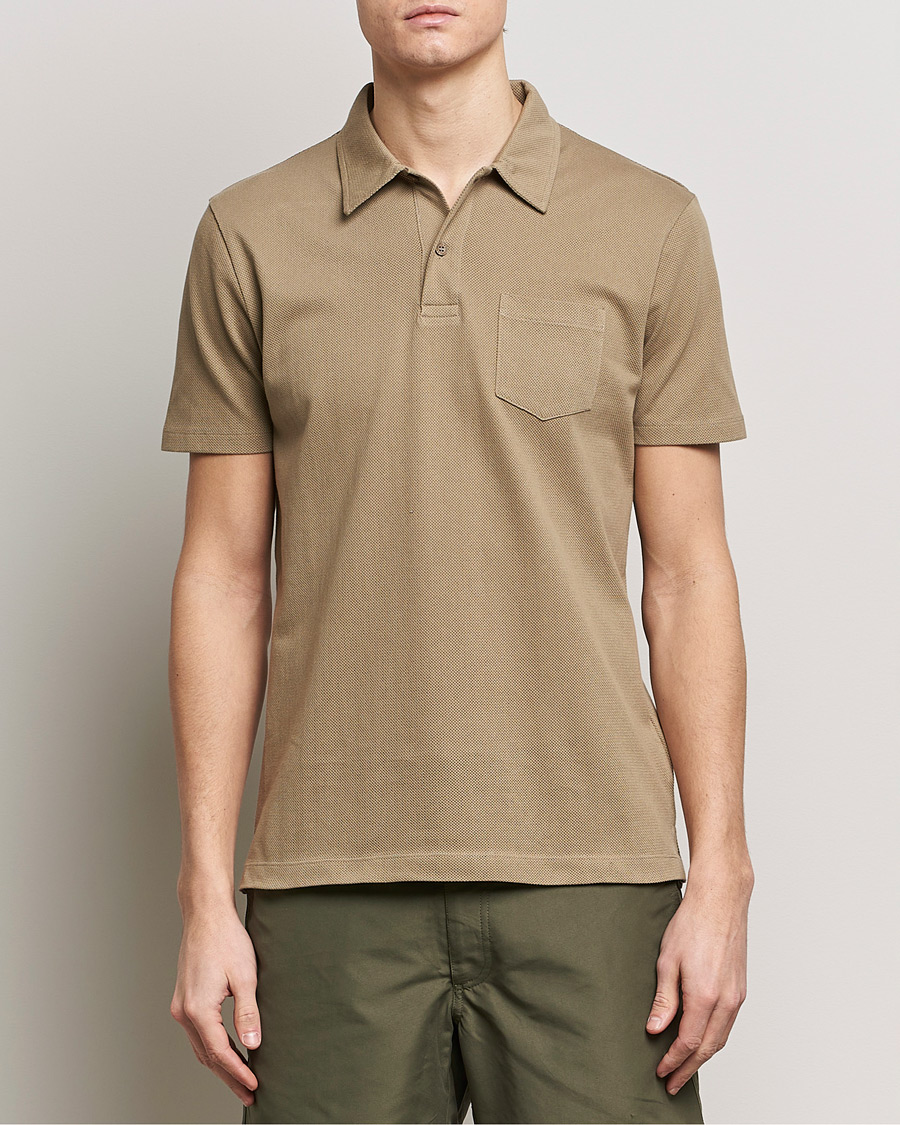 Herre | Pikéer | Sunspel | Riviera Polo Shirt Dark Stone