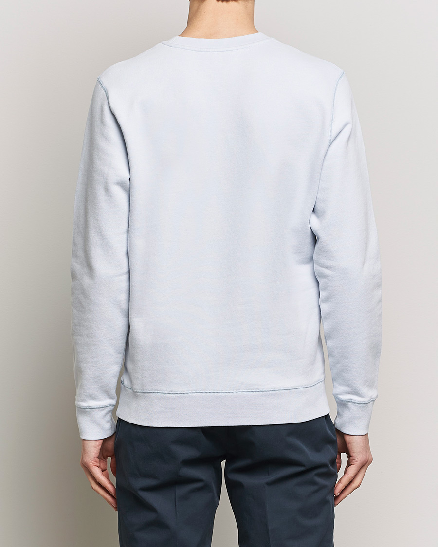 Herre | Gensere | Sunspel | Loopback Sweatshirt Light Blue