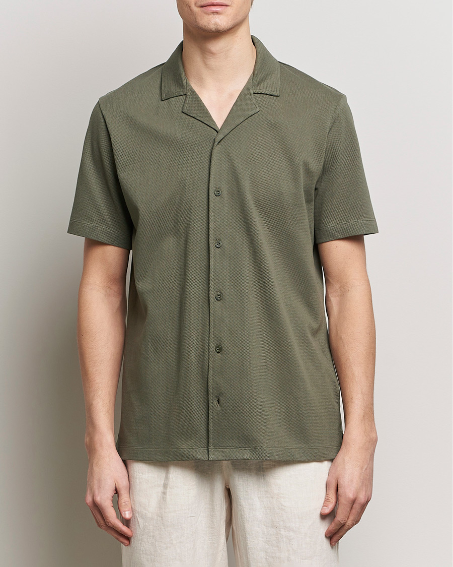 Herre | Skjorter | Sunspel | Riviera Resort Shirt Khaki
