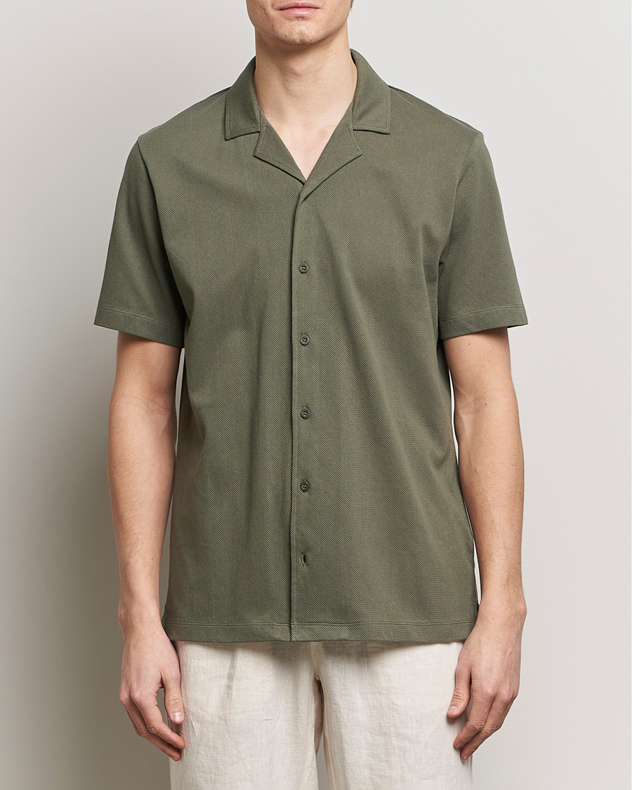 Herr |  | Sunspel | Riviera Resort Shirt Khaki