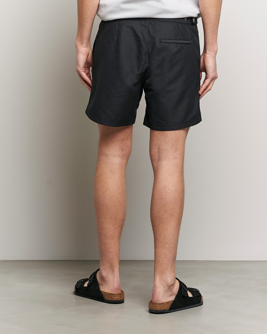 Herre | Badeshorts | Sunspel | Recycled Seaqual Tailored Swim Shorts Black