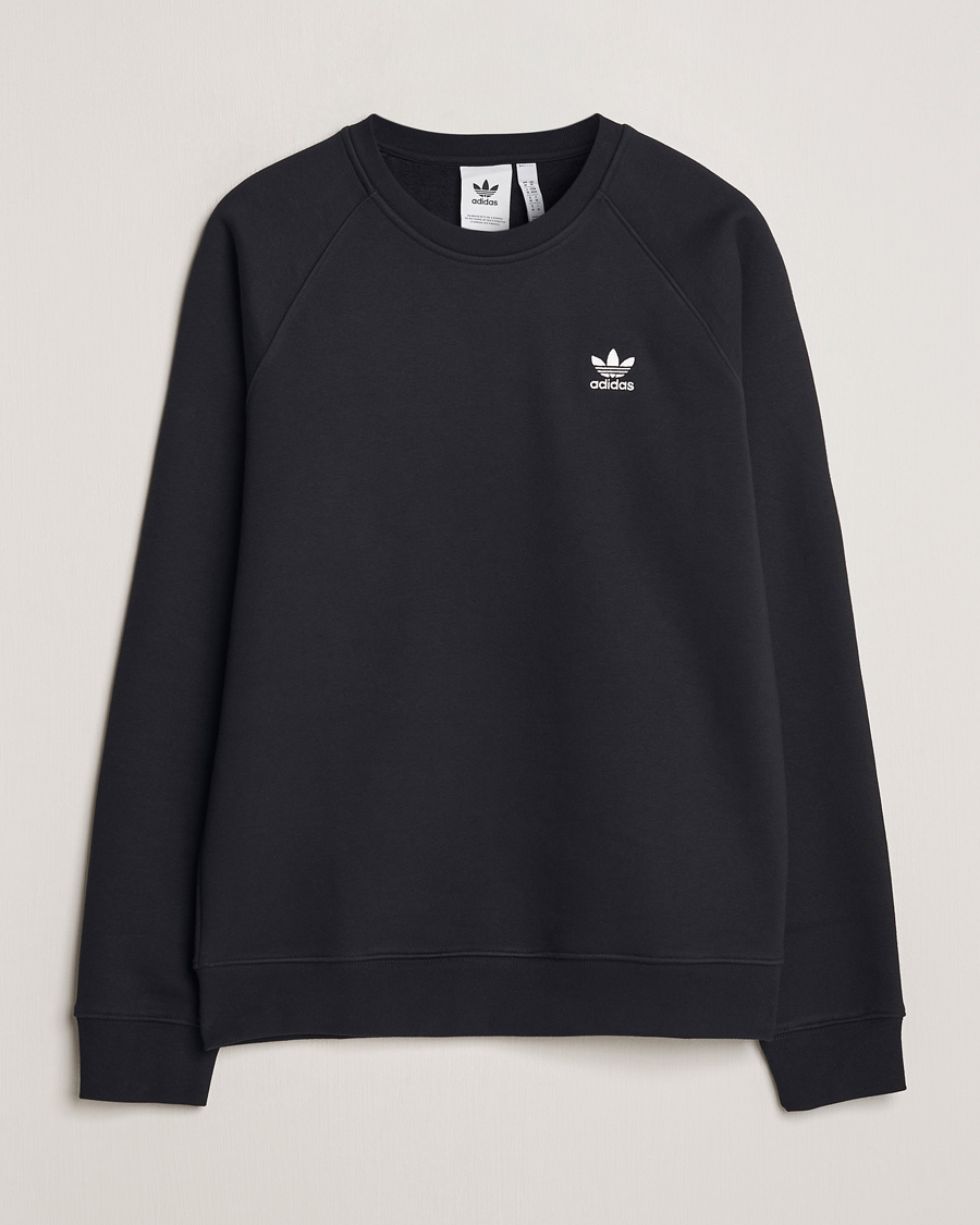 Herre | Gensere | adidas Originals | Essential Crew Neck Sweatshirt Black