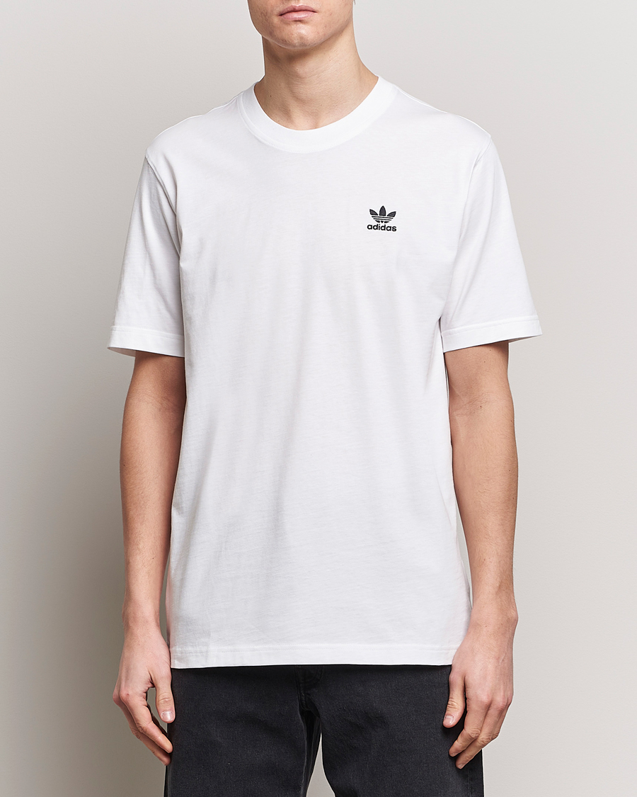 Herre |  | adidas Originals | Essential Crew Neck T-Shirt White