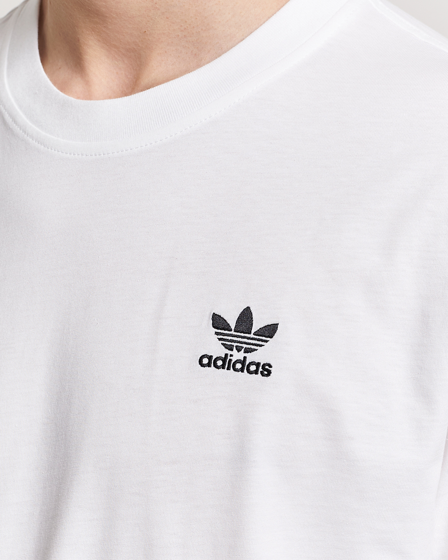 Herre | T-Shirts | adidas Originals | Essential Crew Neck T-Shirt White