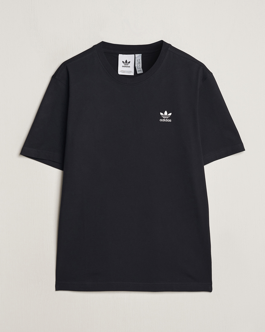 Herre | T-Shirts | adidas Originals | Essential Crew Neck T-Shirt Black