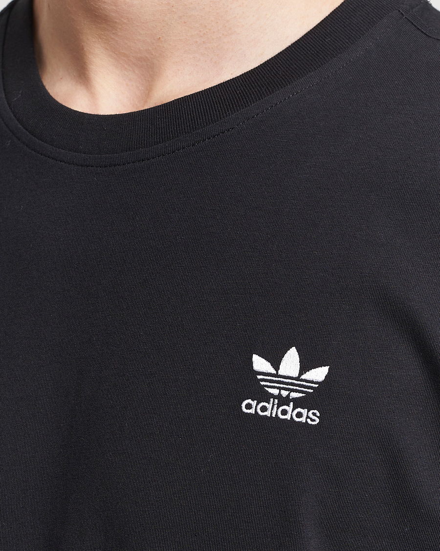 Herre | T-Shirts | adidas Originals | Essential Crew Neck T-Shirt Black