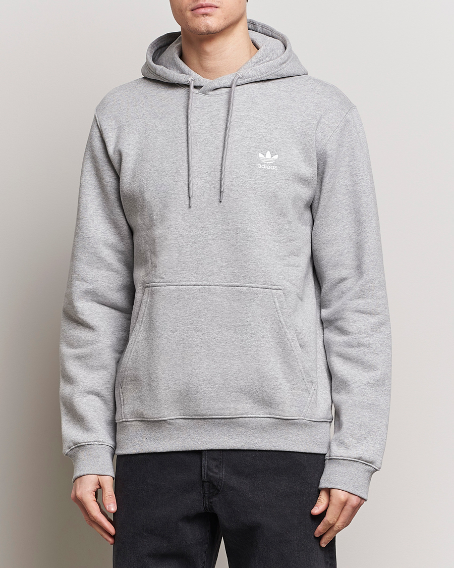 Herre | Gensere | adidas Originals | Essential Hoodie Grey Melange