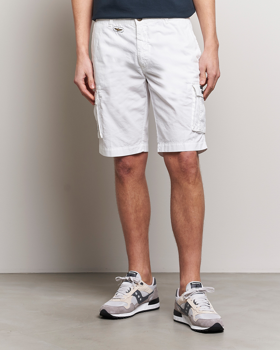 Herre | Shorts | Aeronautica Militare | BE066 Cargo Shorts Off White