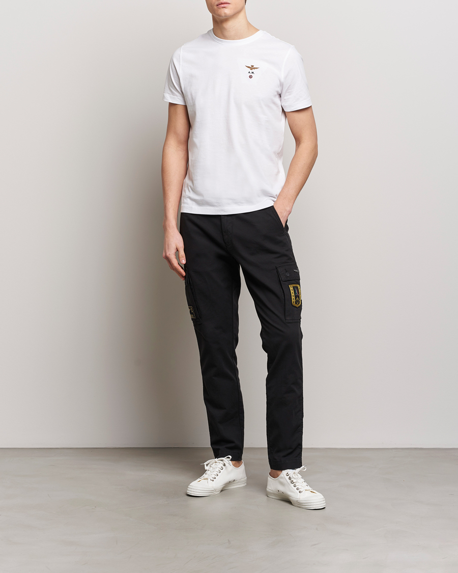 Herre | Bukser | Aeronautica Militare | Heritage Cargo Pants Jet Black