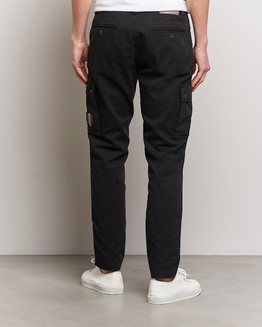 Herre | Bukser | Aeronautica Militare | Heritage Cargo Pants Jet Black