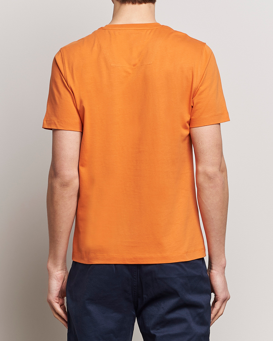 Herre | T-Shirts | Aeronautica Militare | TS1580 Crew Neck T-Shirt Carrot Orange