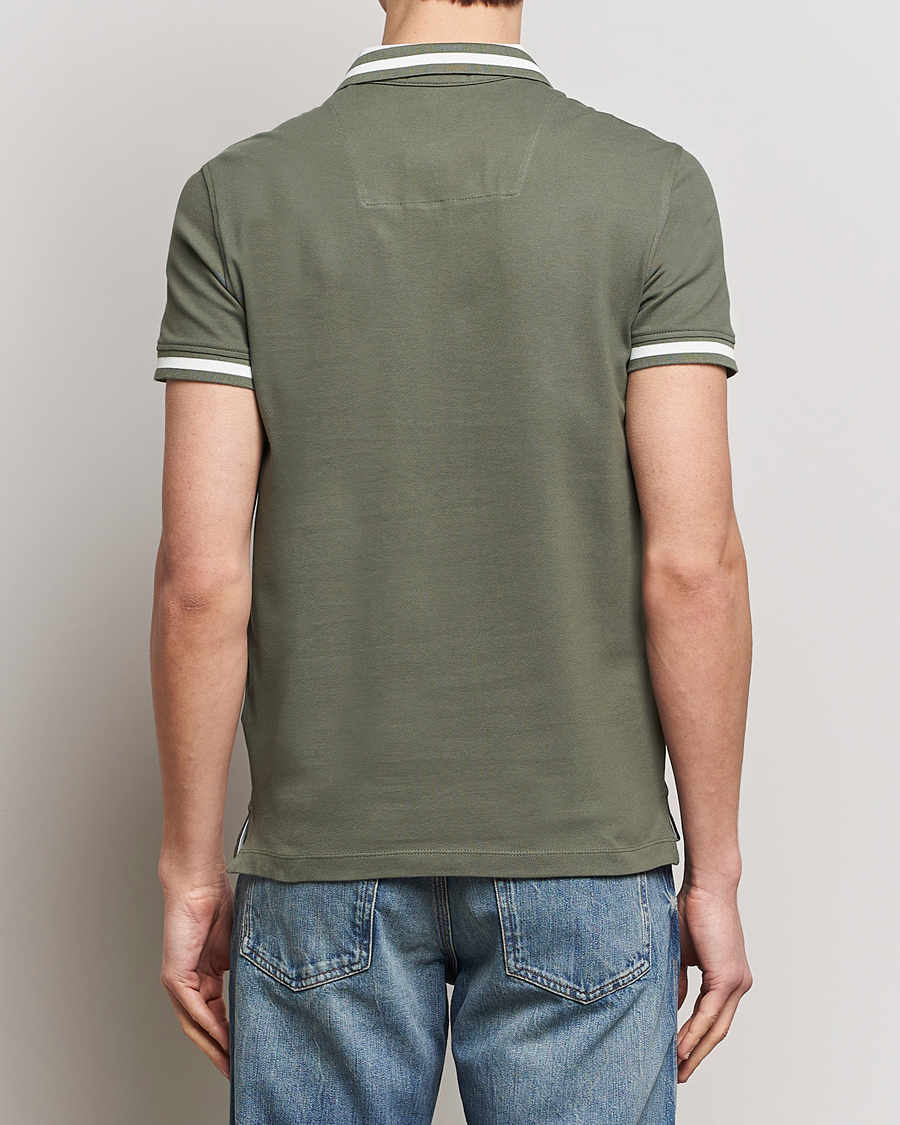 Herre | Pikéer | Aeronautica Militare | Tipped Polo Verde Green