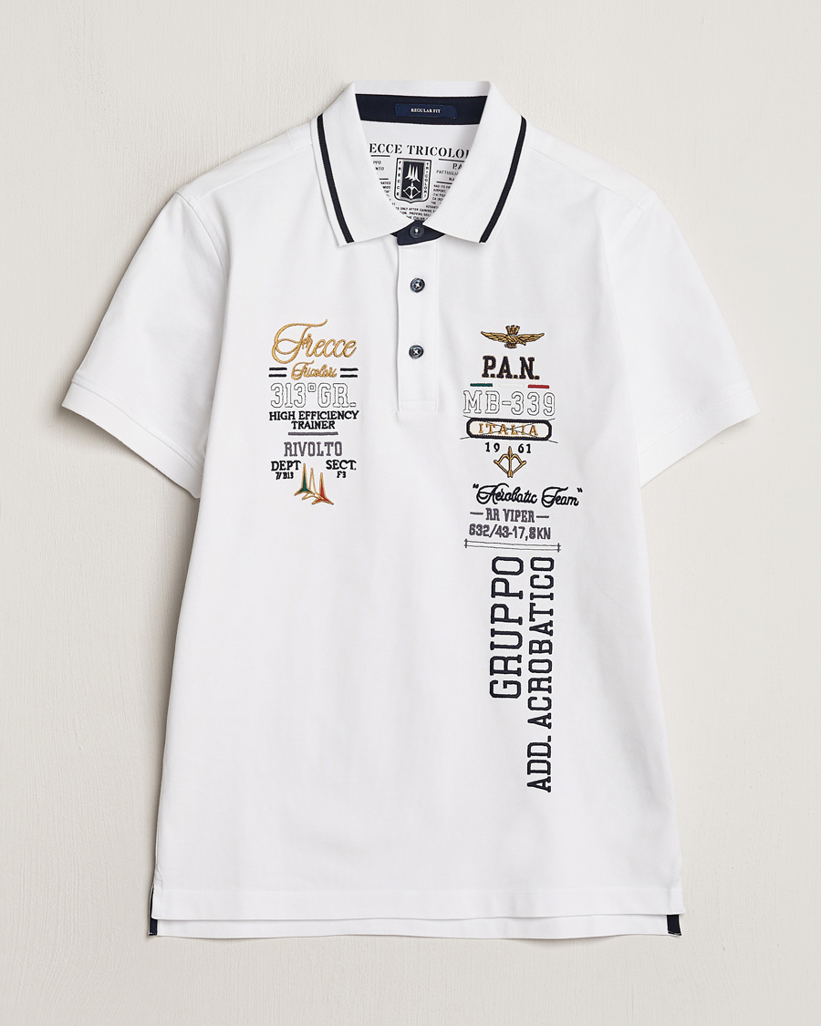 Herre | Pikéer | Aeronautica Militare | Heritage Polo Off White