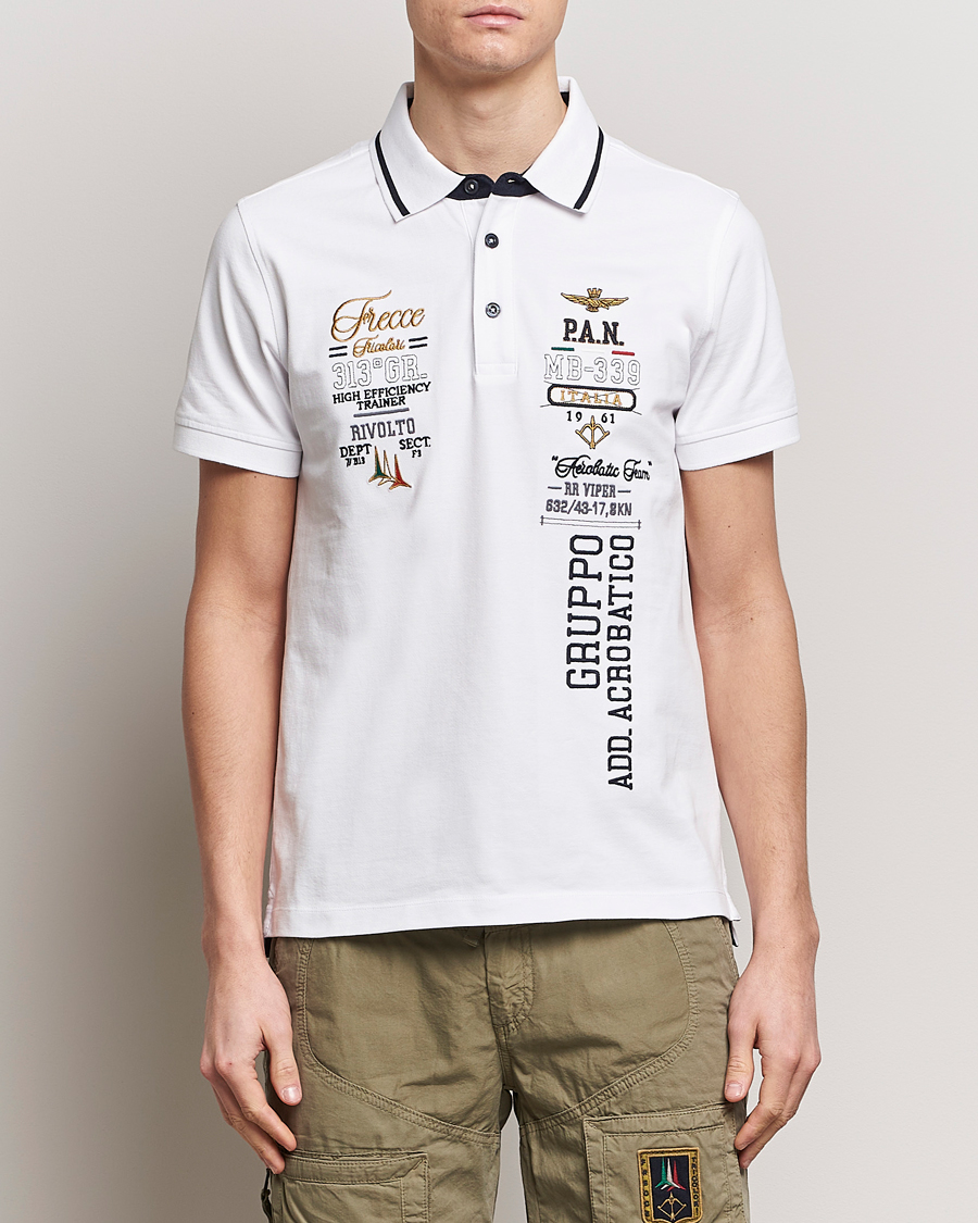 Herre | Salg | Aeronautica Militare | Heritage Polo Off White