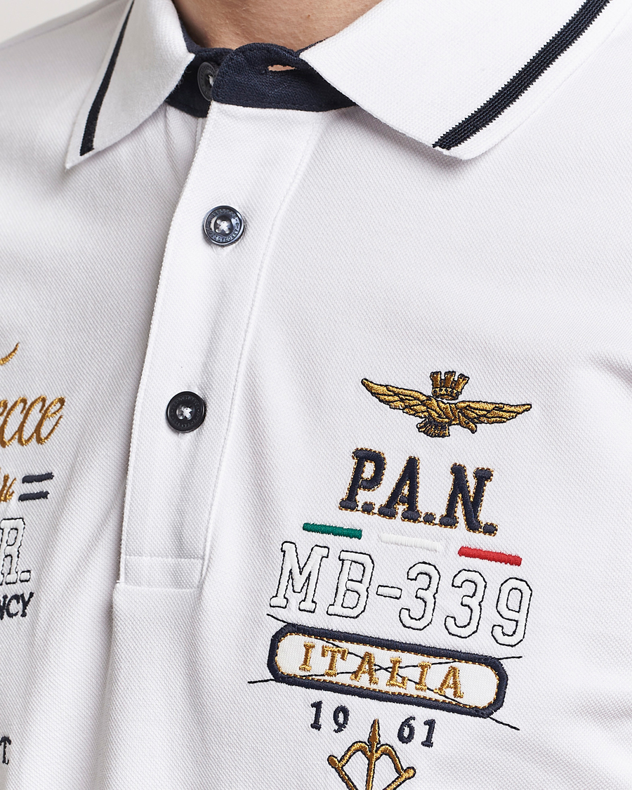 Herre | Pikéer | Aeronautica Militare | Heritage Polo Off White
