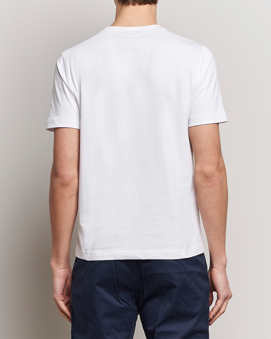 Herre | T-Shirts | Aeronautica Militare | Logo Crew Neck T-Shirt Off White