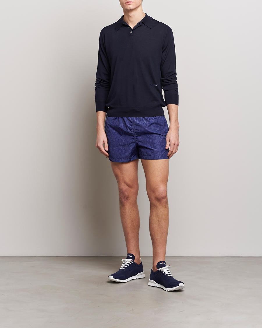 Herre | Badeshorts | Kiton | Nylon Swim Shorts Navy