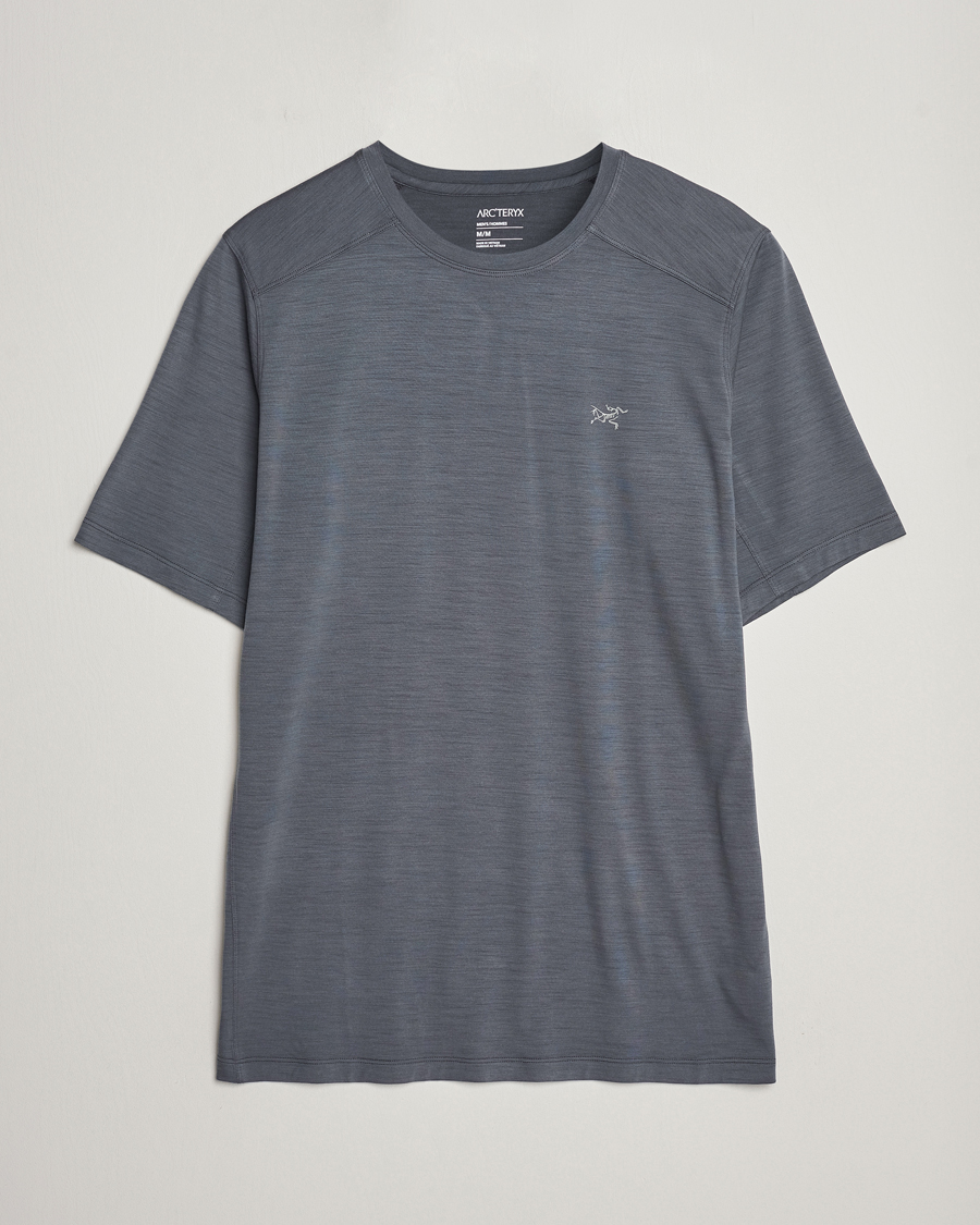 Herre | T-Shirts | Arc'teryx | Ionia Merino Wool Crew Neck T-Shirt Cloud