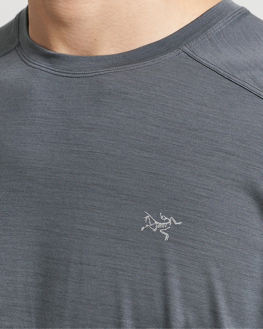Herre | T-Shirts | Arc'teryx | Ionia Merino Wool Crew Neck T-Shirt Cloud